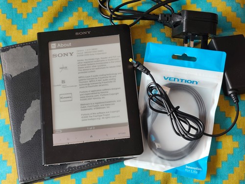 Sony prs 600 ebook reader - sony,