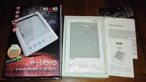 Kiwie libro book reader - e-libro, e-book