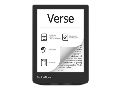Pocketbook verse mist - verse, grey